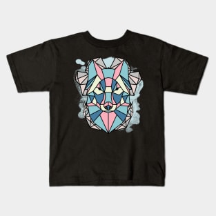 Lobo geométrico Kids T-Shirt